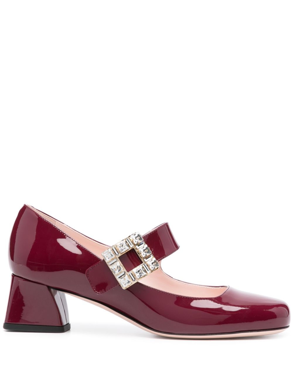 RVW51934780D1PR816 TRES VIVIER STRASS 페이던트 레더 펌프스